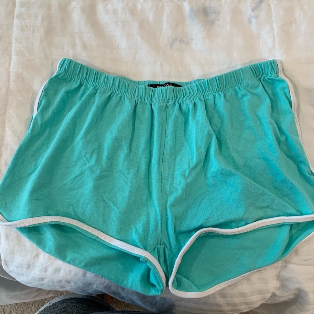 Mint Short Shorts
